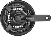 Система Shimano TY301, 170мм, Кв, 42/34/24, с защитой, черн, б/уп																									¶