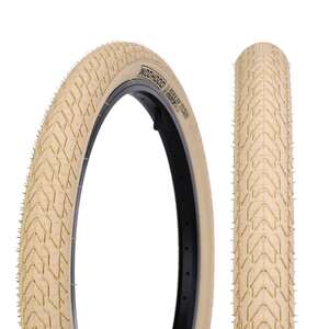 Покрышка для велосипеда KRYPTON BMX WOOHOOO BEIGE 20X2.35  30TPI							¶