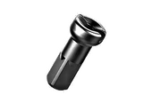 Ниппель латунный Pillar Standard Nipple  PB14 FG2.3, 14G x 16 mm, 1 грамм, чёрный