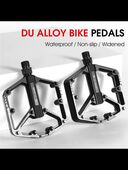Педали West Biking MTB алюм.DU чёрно-белые Педали West Biking MTB алюм.DU чёрно-белые