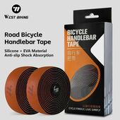 Обмотка на руль WEST BIKING  коричневая 