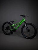 24" Велосипед TimeTry TT274, зелёный, рама 12, полуфэт