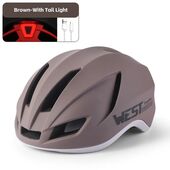 Шлем West Biking коричневый brown 58-61 Шлем West Biking коричневый brown 58-61