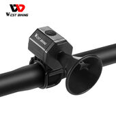 Звонок электронный West Biking чёрный USB Звонок электронный West Biking чёрный USB