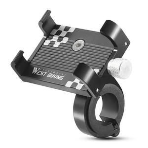 Держатель для телефона West Biking чёрный 1 на руль 