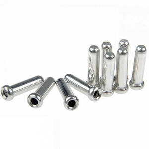 Наконечник троса тормоза/перключения ALHONGA HJ-D1001, Alu, 1pcs, 2.4mm, Silver