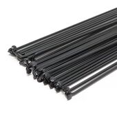 Спицы велосипедные Vinca Sport 14Gх286 мм, стальные черные			