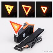 Фонарь задний COMIRON "TRIANGLE" суперлегкий; свет LED; аккум 250mAh; влагозащита IP64. Фонарь задний COMIRON "TRIANGLE" суперлегкий; свет LED; аккум 250mAh; влагозащита IP64.
