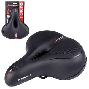 Седло  COMIRON TOKYO C012 265x220,MEMORY FOAMЧёрный+красный