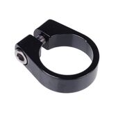 Хомут подседельного штыря 31,8 мм. Совместим с подседельным штырем 27,2-28,6мм. Цвет черный 