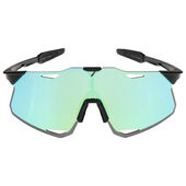 Очки велосипедные 100% со сменными линзами в кейсе, цвет чёрный с голубыми линзами аналог Очки велосипедные 100% со сменными линзами в кейсе, цвет чёрный с голубыми линзами аналог