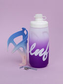 Набор бутылка для воды COMIRON ESLNF с держателем 620мл.фиолетово-розовый