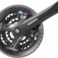 Система шатунов Shimano FC-M361 42-32-22T 170mm 3*7-8 скоростейw/CG под квадрат