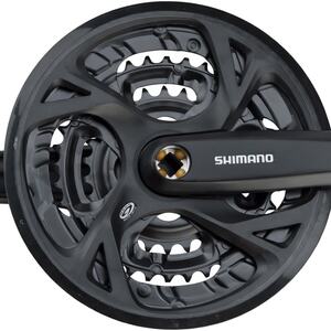 Система шатунов Shimano FC-M361 42-32-22T 170mm 3*7-8 скоростейw/CG под квадрат