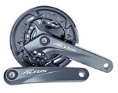 Система шатунов Shimano FC-M2000 40-32-220T 175mm 3*9 скоростейw/CG под квадрат