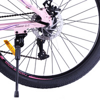 Велосипед 26" рама 17" 21sp COMIRON FLAME розовый			