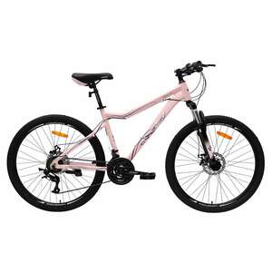 Велосипед 26" рама 17" 21sp COMIRON FLAME розовый			
