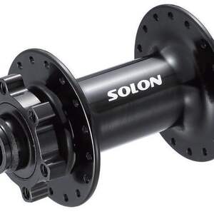 Втулка передняя Solon DH908TF BOOST 32H DISC M15*110mm,ось 15мм,черная,крепл.IS6,2пром