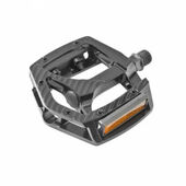 Педали FP-913ZU FEMIN алюминиевые черные, промышленный подшипник 9/16 Габариты: 105,5 х 98 мм