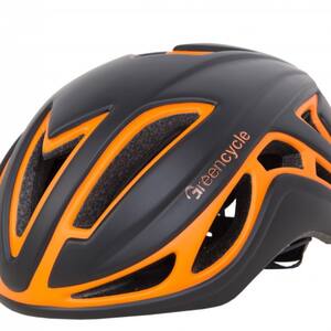Шлем Green Cycle Jet размер L Matt Black/Orange