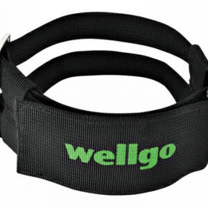 Стрэпы, чёрные нейлоновые двойные, пара Wellgo