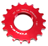 Звезда 16Тx1/8" AL7075 красная, резьба 1,37"х24t для TRACK, FIX, Single Speed.
