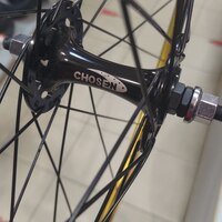 Колесо переднее 700c Weinmann, 36Н, FIX DP-18, золото ,пром.подш.,гайки