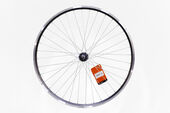 Колесо зад 27,5" двойн.алюм, под трещ, Vbr, пром. подш, экс, черн.