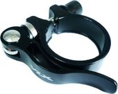 Хомут подседельный с эксцентриком 34,9 vlx-cl01 чёрный