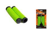 Грипсы резиновые TRIX 125 мм.,2-х комп.,зелено-черные