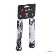 Грипсы для трюкового самоката, 160мм, 2 шт, серые + 2 заглушки.