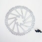 Ротор  дискового тормоза TOOPRE G3-180silver, диаметр диска 180мм, 44мм. Толщина 1.8мм. 6 отверстий.