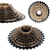 Трещотка FW-8I, 8S индексная, 13-32T, коричневая/32T ED чёрный, SUNRUN Трещотка FW-8I, 8S индексная, 13-32T, коричневая/32T ED чёрный, SUNRUN