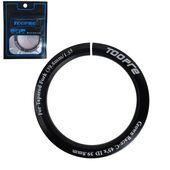 Проставочное кольцо на штырь вилки велосипеда 1.1/2. TOOPRE TP-50.2. Алюминий. Черное					