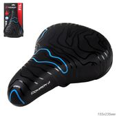 Седло велосипедное детское COMIRON FIL N964B 235x155 чёрно-синий