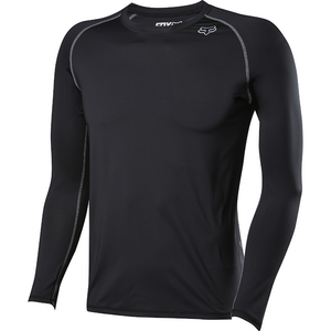 Джерси Fox Frequency Long Sleeve Base Layer L  термо с длинным рукавом черная