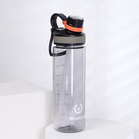 Бутылка для воды 850 ml Вуухууу-Woohooo Черный
