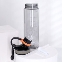 Бутылка для воды 850 ml Вуухууу-Woohooo Черный