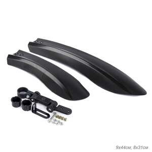 Крылья для велосипеда с колёсами на 26"-4.0 Tyre. комплект 2 шт. Цвет: Черный