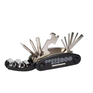 Мультитул складной BLACKTOOLS WJ-09 15в1 высокопрочная легированная сталь; HEX M2/2.5/3/4/5/6/8;