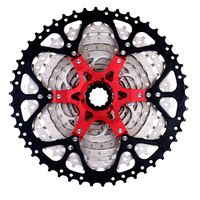 MTB, Кассета SUNSHINE, 12 скоростей, 11-50Т, материал: сталь, 2 ALU паука, вес 590гр,