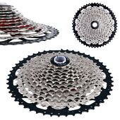 MTB, Кассета SUNSHINE, 12 скоростей, 11-50Т, материал: сталь, 2 ALU паука, вес 590гр,