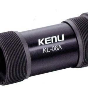 Каретка KENLI KL-08A 68-116MM черный, под квадрат.