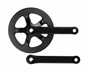 Система шатунов  SPD4H-YBT, Chine Line 45мм, 1ск., 1/2"х3/32", 40T, L 170мм, black