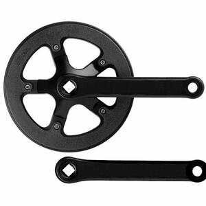 Система шатунов  SPD4H-YBT, Chine Line 45мм, 1ск., 1/2"х3/32", 40T, L 170мм, black