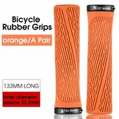Грипсы для велосипеда WEST BIKING Cozy Grip оранжевые Грипсы для велосипеда WEST BIKING Cozy Grip оранжевые