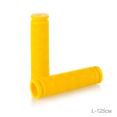 Грипсы ёлочка 120мм желтый 2 шт 