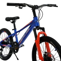 20 Велосипед REBEL RISE RON R6 169 blue orange 
