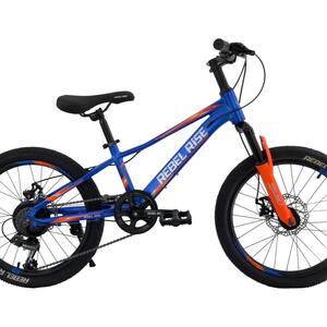 20 Велосипед REBEL RISE RON R6 169 blue orange 