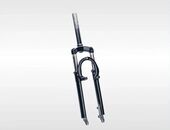 Вилка 29" с амортизатором, наружный диаметр 28.6мм, V-Brake, диск, без резьбы.